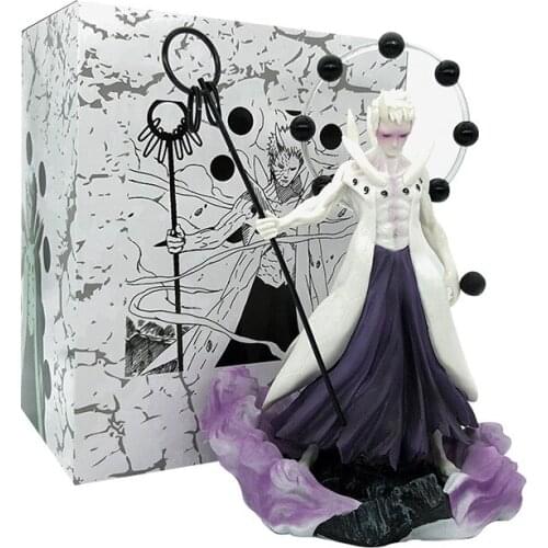Japanese Anime Naruto GK Figure Model Doll PVC Uchiha Obito Action Figure Toy Game Statue Collectible Model Doll Birthday Gift