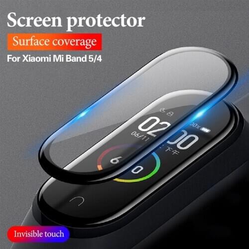 Screen Protector for Xiaomi Mi Band 4 5 Hydrogel Film HD Soft TPU Protective Film for Xiaomi Miband 4 5 Band4 Band5 Soft Film