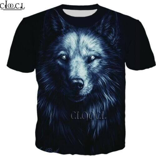 HX Newest Popular Animal Wolf Men Women T Shirt 3D Print Casual Harajuku Tee Shirt Casual Pullover Tops Drop Shipping