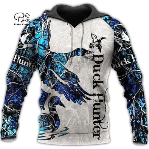 PLstar Cosmos Duck Hunting Animal Hunter Camo Tattoo Dog Tracksuit Pullover Streetwear 3DPrint Zip/Hoodies/Sweatshirts/Jacket 20