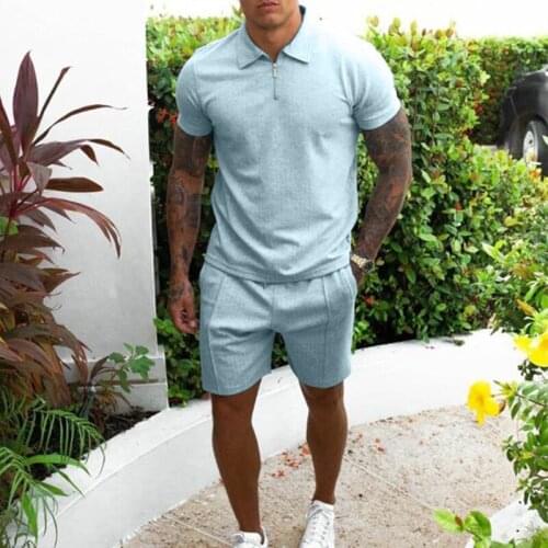 Mens Tracksuit 3D printing Short sleeve shorts Hip hop sets men fashion summer Sweatsuit men Sports Suits stripe Tracksuit