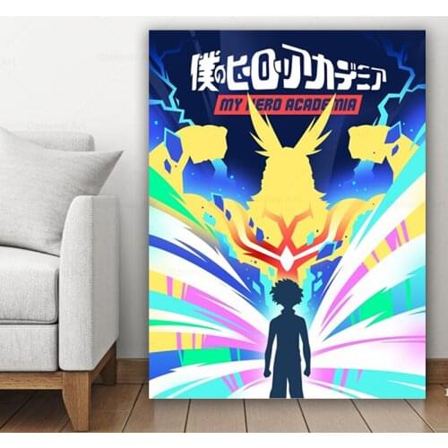 My Hero Academia Boku no Hero Academia Poster Pictures Home Decor Living room Bedroom Art Painting