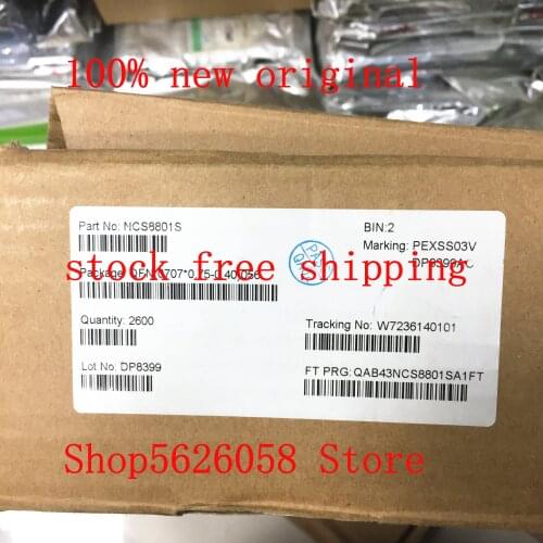 NCS8801S QFN 100% new original 10PCS/LOT STOCK