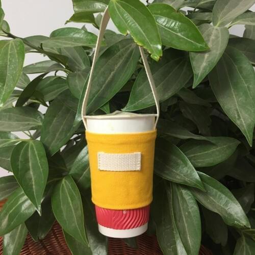 New Portable Outdoor Travel Water Bottle Bag Holder Waterproof Cup Bag Milk Tea Juice Bottle Covers Convenient Storage Bag