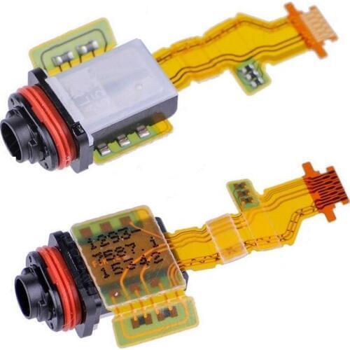 Genuine Earphone port & Audio Jack flex cable For Sony Xperia Z5 Compact z5 mini E5823 E5803 light Proximity sensor flex cable
