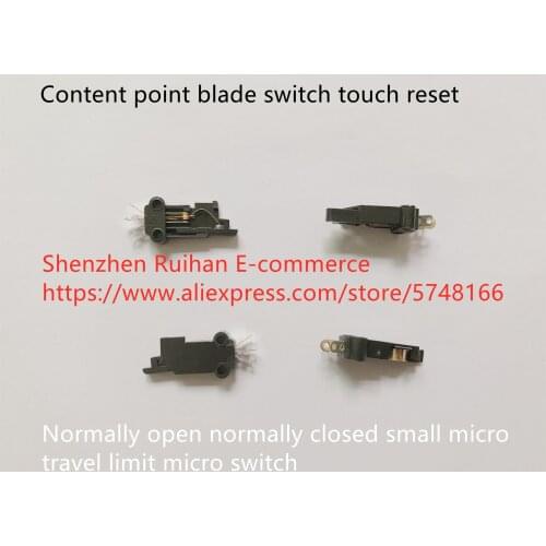 Original new 100% content point blade switch touch reset normally open normally closed small micro travel limit micro switch