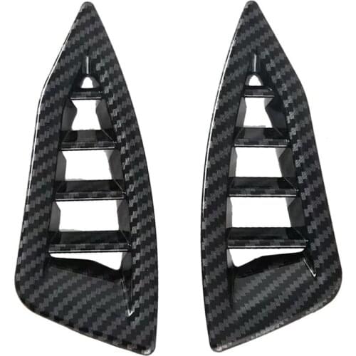 For Subaru Outback Legacy 2020 2021 Car Dashboard Upper Air Condition Vent Outlet Cover Trim Decor Accessories Carbon