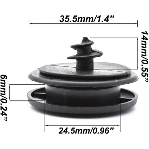 Car Floor mat clips Black Carpet Retainer Grips Holders Replacement Durable