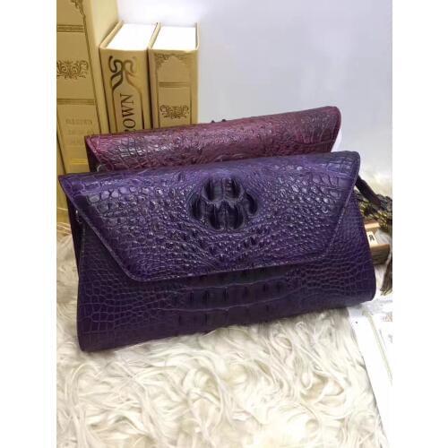 100% genuine crocodile leather skin women clutch wallets purse long, alligator skin wallets women clutch shoulder bag with strap