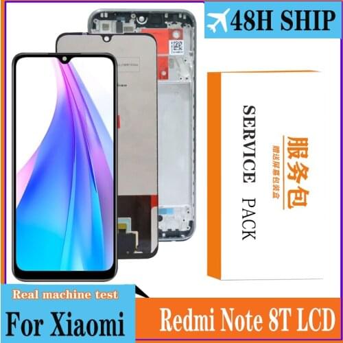 6.3“Screen For Xiaomi Redmi Note 8T LCD Display Screen LCD Touch Screen Digitizer for Redmi note 8t Touch Repair parts LCD