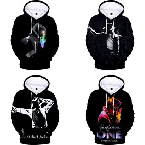 3d Hoodies Pullovers Michael Jackson Dance Fashion Men Women Hoodie Hoody Casual Long Sleeve Harajuku 3D Hooded Sweatshirts Tops