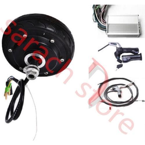 5" 250W 48V brushless non-gear motor , electric wheel hub motor , electric hub motor for scooter , electric motor for bike