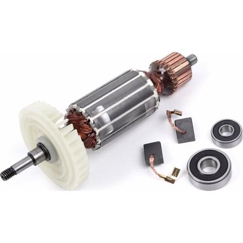 Armature Rotor AC220-240V Rotary Motors Accessories Armature Rotor Anchor Kit For MAKITA 9553HN 9554NB 9555HN