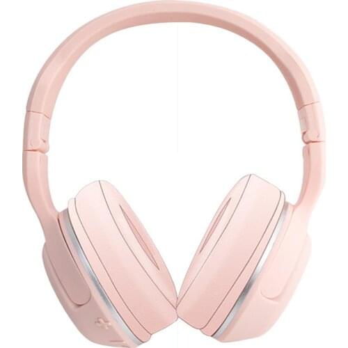 Wireless Bluetooth Solid Color Music Gaming Headphone Stereo Headset with Mic