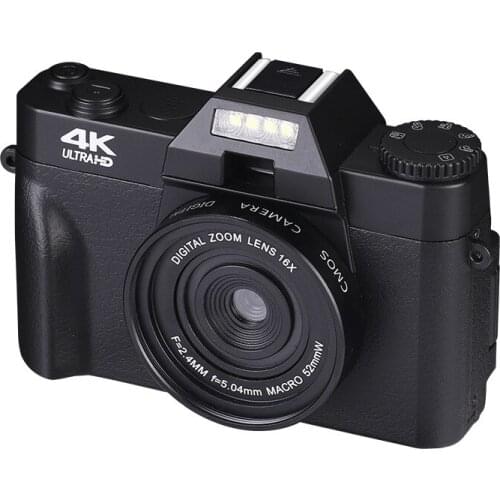 4K HD Digital Camera vlog WIFI Video Camera Camcorder 30MP for Fackbook Live Streaming 16X Digital Zoom Recording Camera