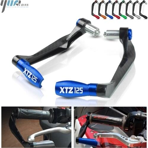 For Yamaha XTZ125 XTZ 125 2014-2018 2015 2016 Motorcycle 7/8" 22mm Handlebar Brake Clutch Levers Protector Guard Lever Guard