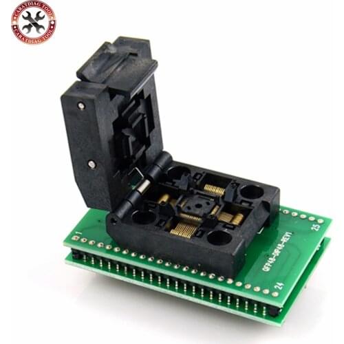 Original QFP48 to DIP48 IC Test Socket 0.5mm Picth /LQFP48 tO DIP48 Programming Adapter / TQFP48 to DIP48 Adapter