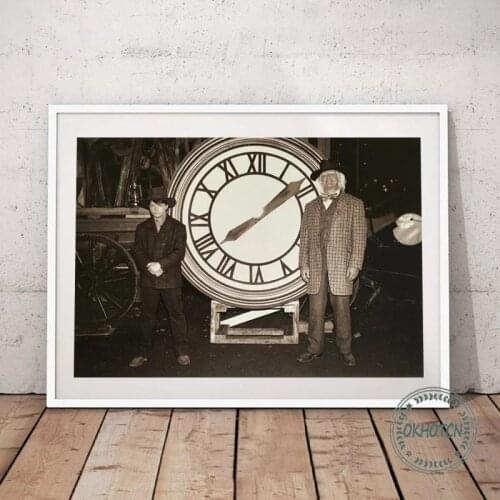 Classic Movie Back To The Future Poster Retro Photo Print Alternative Film Wall Art Canvas Painting Vintage Home Decor