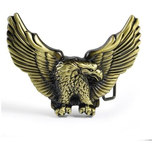 Mens Belt Buckle Vintage Eagle Western Cowboy Belt Buckles for Men Women Belt Accessories DIY Rock Style Fit 4cm Wide Belt
