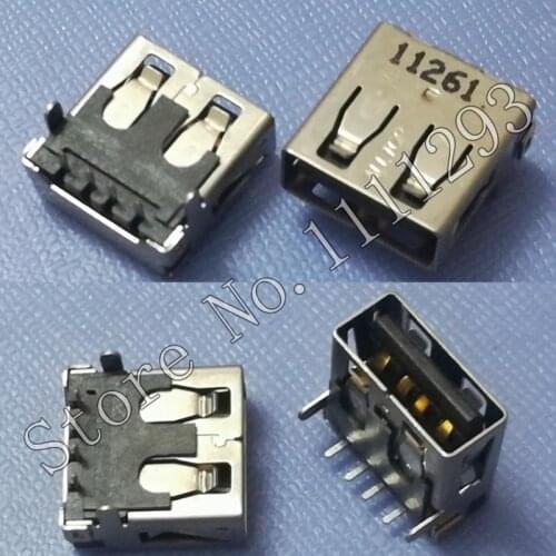 20pcs/lot 2.0 USB Jack Socket Connector for Lenovo V480s V480sA ThinkPad L540 L440 E220S E420S S420 etc USB2.0 Port