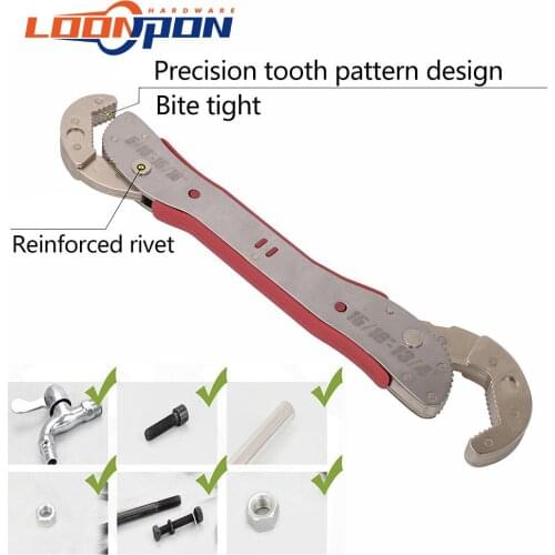 Adjustable Magic Wrench Multi-function Purpose Spanner Tools 9-45mm Universal Wrench Pipe Home Hand Tool 1Pc