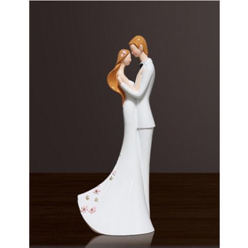 Cake Toppers Dolls Bride and Groom Figurines Funny Casamento Wedding Cake Toppers Stand Topper Decoration Supplies