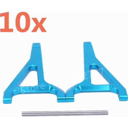 10 Pieces RC Car Alum Alloy Front Upper Suspension Arm A-arm 5332 For 1/10 Scale Models Hobby Traxxas E-Revo Revo 3.3 Buggy