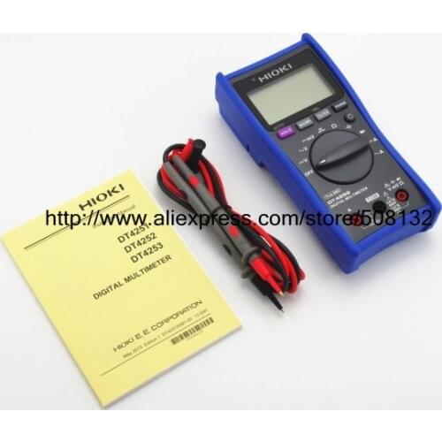 HIOKI DT4252 DIGITAL MULTIMETER Meter Speedy Performance of Professional Testing DT-4252