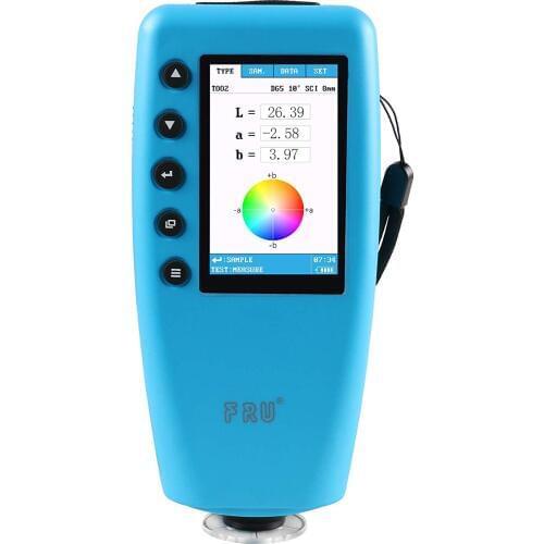 FRU WR10QC 4mm Portable Digital Colorimeter, Color Meter ,Color Analyzer WR-10QC