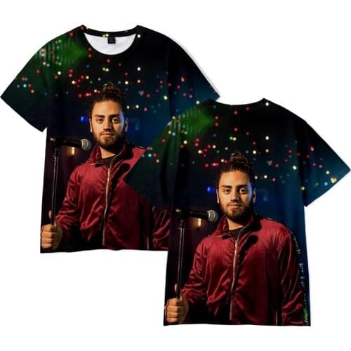 3D Ali Gatie Oversized T-shirt Mens Womens Casual Childrens Tees Summer Print Singer Hip Hop Boys Girls Pop T-shirts