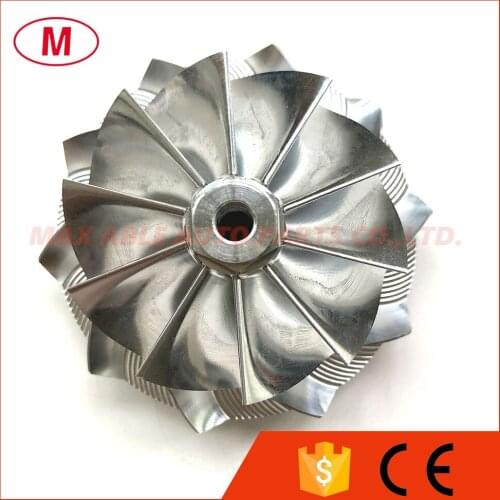 GTA4594 434335-0017 70.30/94.00mm 10+0 blades Performance Aluminum 2618/Milling/Turbo Billet compressor wheel for 702335-0001