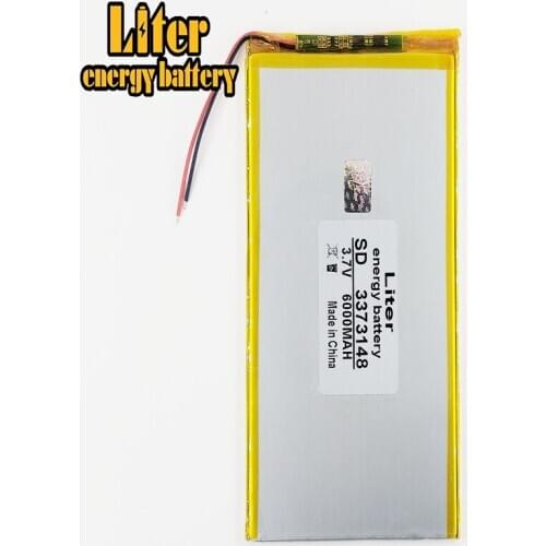 Li-po 3.7V,6000mAH (polymer lithium ion battery) Li-ion battery for tablet pc 7 inch 8 inch 9inch 3373148