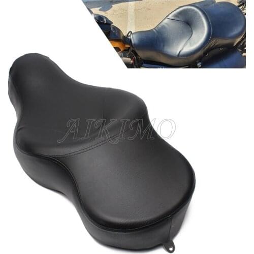 For Harley Sportster XL iron 883 1200 48 Forty-eight Motorcycle Leather Two Up Driver Front Rear Passenger Seat