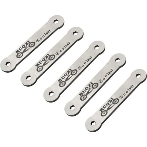 Non-slip Road Bike Mountain Bike Bearing Pedal Anti-slip Nail Universal Plum Wrench Stainless Steel