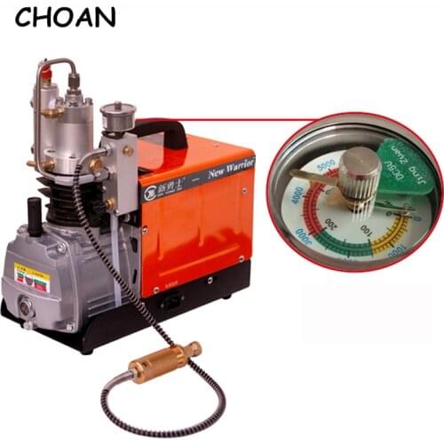 Preset Pressure Adjustable Auto Stop 4500PSI 300Bar 30MPA Electric 220V PCP Airgun Refile High Pressure Air Compressor air Pump