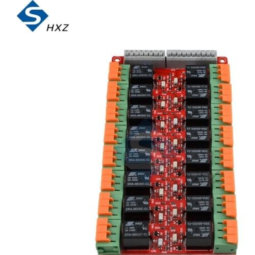 Relay Module 16 Channel Relay Module 5V 20A Relay Control Module Supports High and Low Voltage Triggering