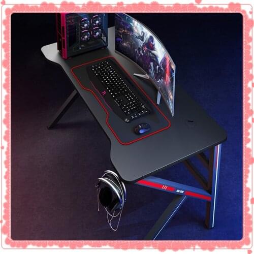 80X60X75 Ergonomic Gaming Table Office Furniture Table E-sports Computer Desktop Computer Laptop Table K Leg Gaming Table
