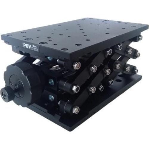 PT-SD409/409S High Precise Manual Lift Z-axis Manual Lab Jack Elevator Optical Sliding Lift lifting platform 120mm Travel