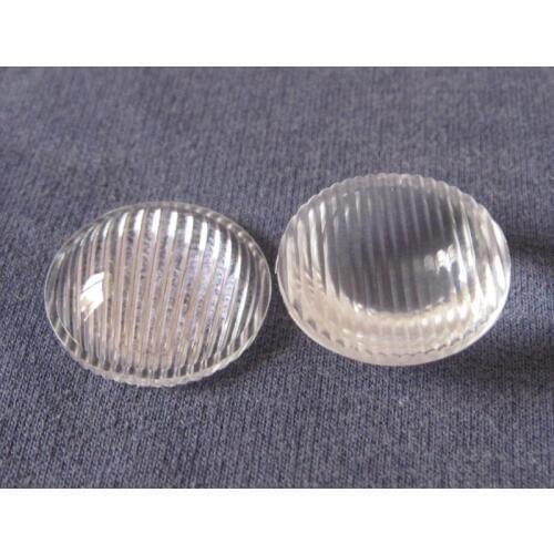 ZRXB-23 High quality LED Optical Lens, Lens Size: 23X8mm, Stripe surface, 60 degree, PMMA materials