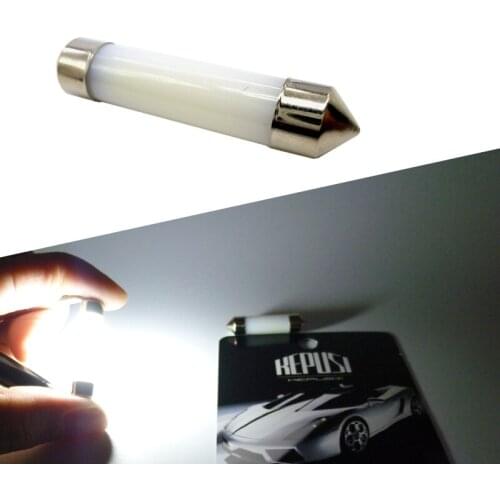 31mm 36mm 39mm 41mm Super Bright COB LED Festoon Car Lights 12V Auto Interior Reading Dome Lamp Pure White Car Styling