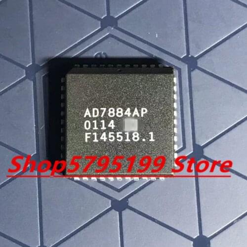 AD7884 AD7884AP plcc44 2pcs