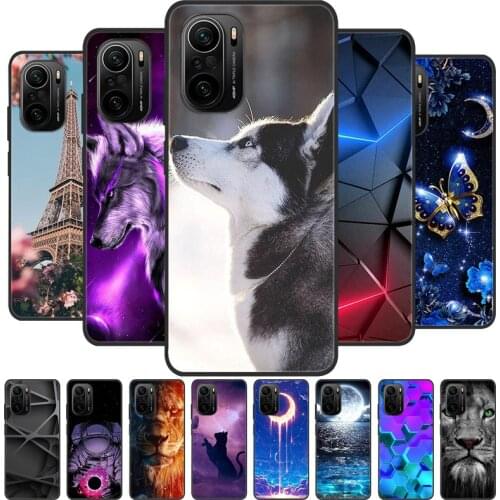 For POCO F3 NFC Case Silicone Soft Fashion Cover For Xiaomi Poco F3 Pro Case luxury Fundas Cases for POCOF3 Coque Protective