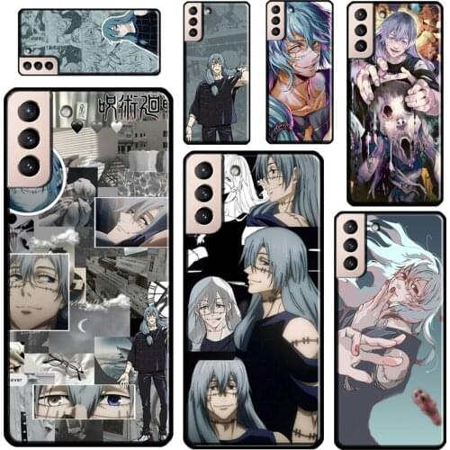 Mahito Jujutsu Kaisen Anime Case For Samsung Galaxy S21 Ultra S20 FE S8 S9 S10 Plus Note 10 Note 20 Ultra Back Cover