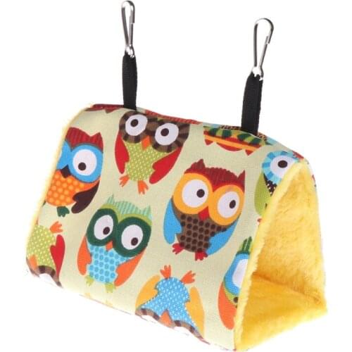 Parrot Nest Hammock Hanging Cage Warm Winter Birds Cage Bed Toys Hamster House