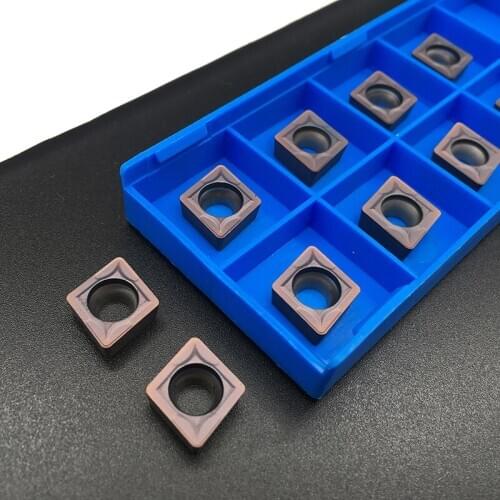 10PCS high quality CCMT09T308 NC3020 PC9030 Carbide insert metal turning tool lathe tool CCMT09T308 cutter CNC tool