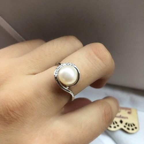 Hot Cheap Ring Mountings Findings Settings Adjustable Ring Jewelry Parts Fittings Party Accessories for Pearl Beads Stones