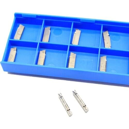 MGMN200 G H01 10PCS Aluminum Carbide Insert Grooving Aluminum Processing Knife CNC Lather Cutting Turning Tool Holde