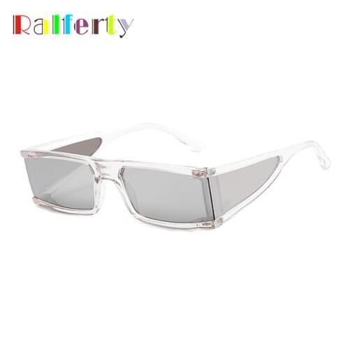 Ralferty Mens Sunglasses 2021 Fashion Silver Mirrored Sun Glasses Brand Designer Shades for Women gafas de sol mujer Y7004
