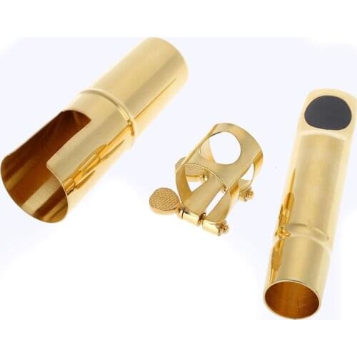 Musical Instruments Metal With Cap Professional 5 6 /7 /8 Practical Tone Alto Sax Saxophone Mouthpiece Accessories
