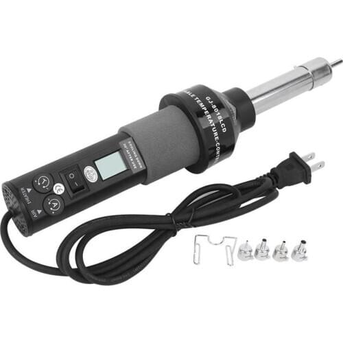 Temperature Control Hot Air Gun Soldering Station LCD Digital Display Thermostat Industrial Electric Heat Gun US Plug AC 110V